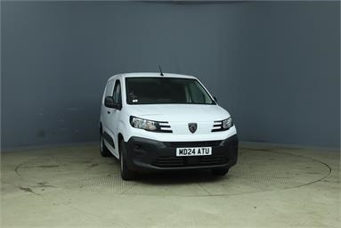 PEUGEOT PARTNER STANDARD DIESEL 1.5 BlueHDi 100 Professional Van Diesel - WHITE - MD24ATU - 5 Door Panel Van