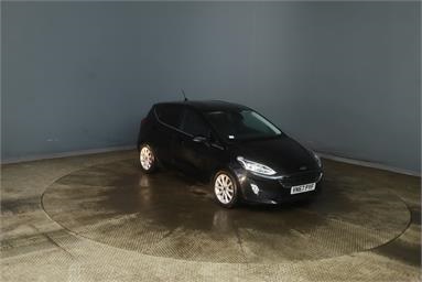 FORD FIESTA 1.0 EcoBoost Titanium 5dr Petrol - BLACK - VN67PYF - 5 Door Hatchback
