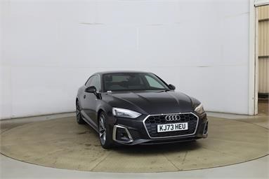 AUDI A5 40 TFSI 204 S Line 2dr S Tronic Petrol - BLACK - KJ73HEU - 2 Door Coupe