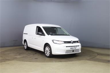 VOLKSWAGEN CADDY CARGO MAXI C20 DIESEL 2.0 TDI 102PS Commerce Pro Van Diesel - WHITE - VN21PUF - 6 Door Panel Van