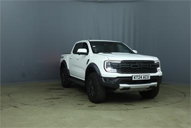 FORD RANGER DIESEL Pick Up Double Cab Raptor 2.0 EcoBlue 210 Auto Diesel - WHITE - KT24ACU - 5 Door Pick Up Body