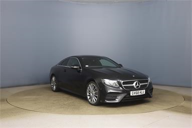 MERCEDES-BENZ E CLASS E220d AMG Line 2dr 9G-Tronic Diesel - BLACK - GV68HLU - 2 Door Coupe