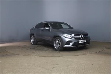 MERCEDES-BENZ GLC COUPE GLC 220d 4Matic AMG Line 5dr 9G-Tronic Diesel - GREY - KP68UZT - 4 Door Coupe
