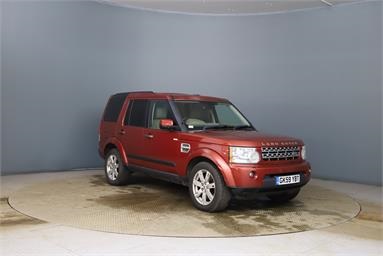 LAND ROVER DISCOVERY 3.0 TDV6 XS 5dr Auto Diesel - RED - GK59YBT - 5 Door Estate