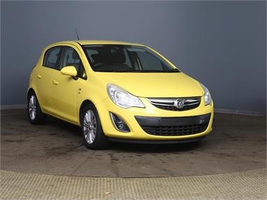 VAUXHALL CORSA 1.2 SE 5dr Petrol - YELLOW - R123BEF - 5 Door Hatchback