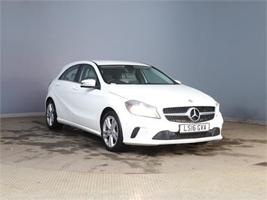 MERCEDES-BENZ A CLASS A180d Sport 5dr Diesel - WHITE - LS16GVA - 5 Door Hatchback