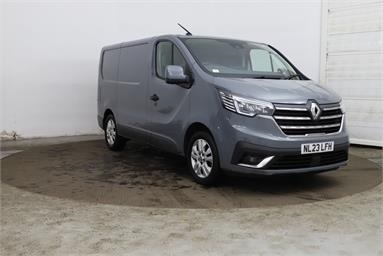 RENAULT TRAFIC SWB DIESEL SL28 Blue dCi 130 Sport Van H1 L1 Diesel - GREY - NL23LFH - 5 Door Panel Van