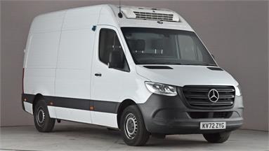 MERCEDES-BENZ SPRINTER 317CDI L2 DIESEL RWD 3.5t H2 Progressive Van Diesel - WHITE - KV72ZYG - 5 Door Panel Van