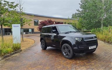 LAND ROVER DEFENDER 3.0 D250 X-Dynamic SE 110 5dr Auto Diesel - BLACK - YE23ULR - 5 Door Window Van