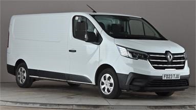 RENAULT TRAFIC LWB DIESEL LL30 Blue dCi 130 Advance Van Diesel - WHITE - FD23TJU - Panel Van