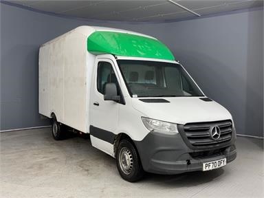 MERCEDES-BENZ SPRINTER 314CDI L2 DIESEL FWD 3.5t Progressive Chassis Cab Diesel - WHITE - PF70OFY - 4 Door Box Body