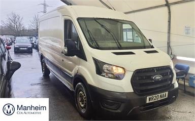 FORD TRANSIT 350 L3 DIESEL RWD 2.0 EcoBlue 130ps H2 Leader Van Diesel - WHITE - WR20NAA - 5 Door Panel Van