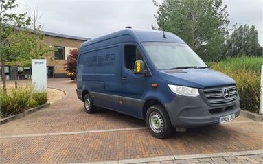 MERCEDES-BENZ SPRINTER 314CDI L2 DIESEL RWD 3.5t H2 Van Diesel - BLUE - WN69JXT - 5 Door Panel Van