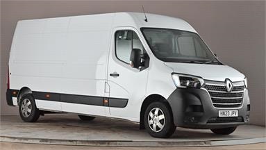 RENAULT MASTER LWB DIESEL FWD LM35dCi 135 Business+ Medium Roof Van Diesel - WHITE - HN23JPV - Panel Van