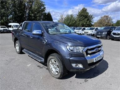 FORD RANGER DIESEL Pick Up Double Cab Limited 2.2 TDCi 150 4WD Auto Diesel - GREY - HJ17FTD - 4 Door Pick Up Body