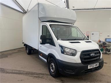 FORD TRANSIT 350 L4 DIESEL RWD 2.0 EcoBlue 130ps Leader Luton Van Diesel - WHITE - YP22UWO - Luton Box Body