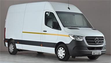 MERCEDES-BENZ SPRINTER 315CDI L2 DIESEL FWD 3.5t H2 Premium Van 9G-Tronic Diesel - WHITE - KN73SUH - Panel Van