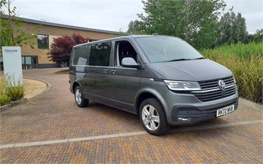 VOLKSWAGEN TRANSPORTER T32 LWB DIESEL 2.0 TDI 150 Highline Kombi Van DSG Diesel - GREY - RK72WNB - 6 Door Window Van