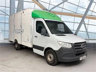 MERCEDES-BENZ SPRINTER 311CDI L2 DIESEL FWD 3.5t Chassis Cab Diesel - WHITE - PJ20ULZ - 2 Door Luton Box Body