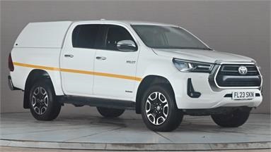 TOYOTA HILUX DIESEL Invincible D/Cab Pick Up 2.4 D-4D Auto Diesel - WHITE - FL23SKN - Pick Up Body