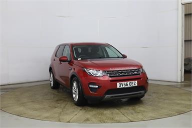 LAND ROVER DISCOVERY SPORT 2.0 TD4 180 SE Tech 5dr Diesel - RED - OV66OEZ - 5 Door Estate