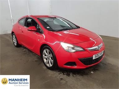 VAUXHALL ASTRA GTC 1.4T 16V Sport 3dr Petrol - RED - SD12VSY - 3 Door Hatchback
