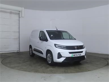 VAUXHALL COMBO CARGO ELECTRIC 100kW Pro 52kWh H1 Van Auto Electric - WHITE - VN74FZO - 5 Door Panel Van
