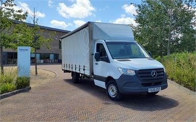 MERCEDES-BENZ SPRINTER 314CDI L3 DIESEL RWD 3.5t Chassis Cab Diesel - WHITE - YG20ZST - 2 Door Curtainside Body