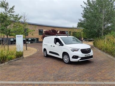 VAUXHALL COMBO CARGO L2 DIESEL 2300 1.5 Turbo D 100ps H1 Sportive Van Diesel - WHITE - DV21PVA - 6 Door Panel Van