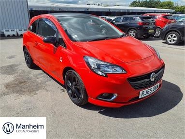 VAUXHALL CORSA 1.0T ecoFLEX Limited Edition 3dr Petrol - RED - RJ65OYW - 3 Door Hatchback