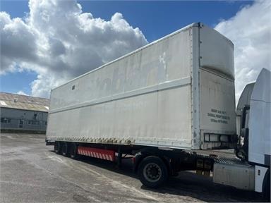 SDC 13.6M FIXED DOUBLE DECK BOX 4.95M TRI/AIR BPW/DRUM Not Applicable - WHITE - C478452 - Trailer