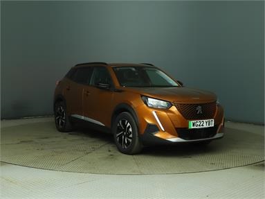 PEUGEOT 2008 100kW Allure Premium 50kWh 5dr Auto Electric - Orange Fusion - WG22YBT - 5 Door Hatchback