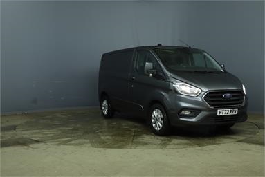 FORD TRANSIT CUSTOM 280 L1 DIESEL FWD 2.0 EcoBlue 130ps Low Roof Limited Van Diesel - GREY - HT72RZW - 5 Door Panel Van