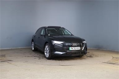 AUDI E-TRON 300kW 55 Quattro 95kWh Launch Edition 5dr Auto Electric - BLACK - PK70YVY - 5 Door Estate