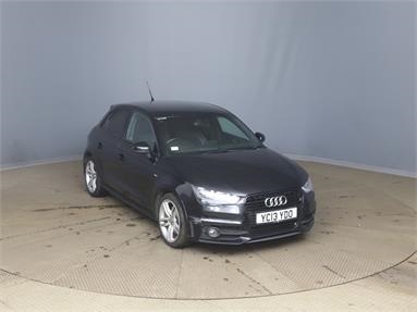 AUDI A1 1.4 TFSI 185 S Line 5dr S Tronic Petrol - BLACK - YC13YDO - 5 Door Hatchback