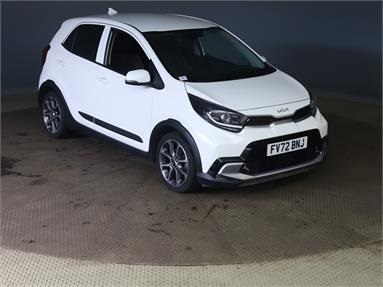 KIA PICANTO 1.0 X-Line 5dr Auto Petrol - WHITE - FV72BNJ - 5 Door Hatchback