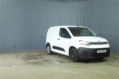 CITROEN BERLINGO M DIESEL 1.5 BlueHDi 1000Kg Enterprise Pro 100ps [6 Speed] Diesel - WHITE - VE71FRF - 5 Door Panel Van