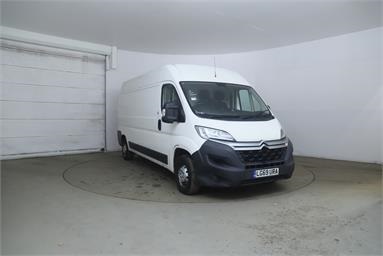 CITROEN RELAY 35 L3 DIESEL 2.2 BlueHDi H2 Van 140ps Enterprise Diesel - POLAR WHITE - LG69URA - 5 Door Panel Van