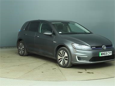 VOLKSWAGEN GOLF 99kW e-Golf 35kWh 5dr Auto Electric - GREY - WM69CYY - 5 Door Hatchback