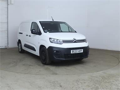 CITROEN e-BERLINGO XL 750 100kW 50kWh Enterprise Pro Auto Electric - Polar White - BG22AHY - 6 Door Panel Van