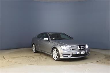 MERCEDES-BENZ C CLASS C180 AMG Sport Edition 2dr Auto Petrol - Silver - AX15XZP - 2 Door Coupe