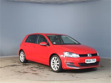 VOLKSWAGEN GOLF 1.4 TSI 150 GT 5dr Petrol - RED - MK65TFO - 5 Door Hatchback