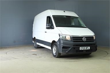 VOLKSWAGEN CRAFTER CR35 MWB DIESEL FWD 2.0 TDI 102PS Startline High Roof Van Diesel - WHITE - CP20BFL - 5 Door Panel Van