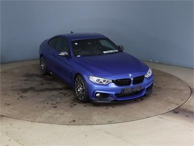 BMW 4 SERIES 435d xDrive M Sport 2dr Auto [Professional Media] Diesel - BLUE - S26DRR - 2 Door Coupe
