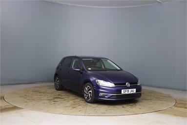 VOLKSWAGEN GOLF 1.6 TDI Match 5dr DSG Diesel - BLUE - GF19JAU - 5 Door Hatchback
