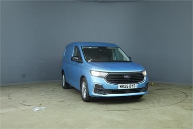 FORD TRANSIT CONNECT 240 L1 PETROL 1.5 EcoBoost PHEV 150 Limited Van Auto Petrol PHEV - BLUE - WR25DYS - 5 Door Panel Van