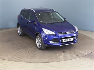 FORD KUGA 2.0 TDCi 180 Titanium 5dr Diesel - BLUE - YP15WBU - 5 Door Hatchback