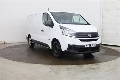 FIAT TALENTO 10 SWB DIESEL 1.6 Ecojet 95 SX Van Start Stop Diesel - WHITE - NV66OFD - 5 Door Panel Van