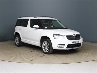SKODA YETI 1.2 TSI SE 5dr Petrol - White - HW14JHK - 5 Door Hatchback