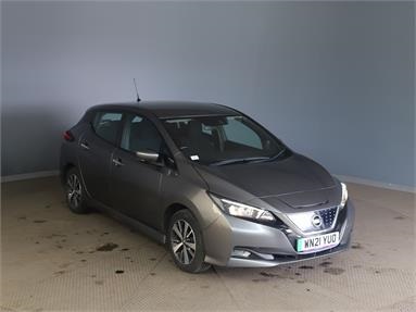 NISSAN LEAF 110kW Acenta 40kWh 5dr Auto [6.6kw Charger] Electric - GREY - WN21YUO - 5 Door Hatchback